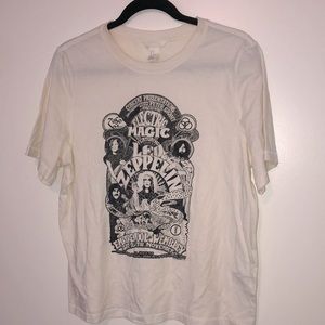 H&M Women’s Graphic Tee Led Zepplin